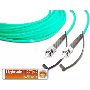 Lightwin Patch cord in fibra ottica simplex premium, MM OM3, ST - ST (LSP-50 ST-ST 2.0 OM3)