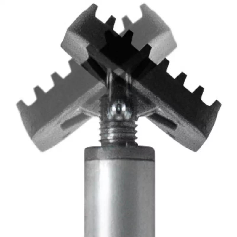 Puntello per cartongesso Bessey STE250 — puntello manuale per cartongesso in nero, rosso e argento
