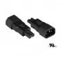 GoodConnections C14 > C7 (ST-BU) adattatore di alimentazione IEC nero
