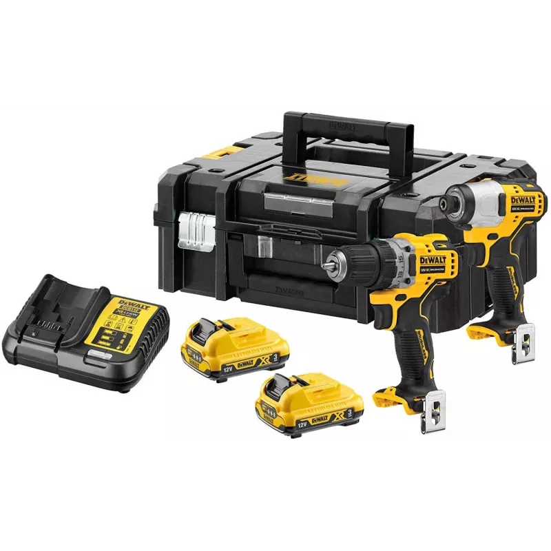 DeWALT DCK2110L2T-QW avvitatore/avvitatore a impulsi nero, giallo