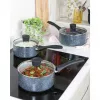Set pentole Russell Hobbs Nightfall Stone 3 pezzi 16/18/20 cm antiaderente