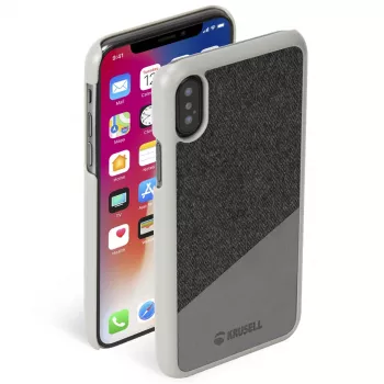 Cover Krusell Tanum iPhone X/XS 14,7 cm grigio