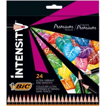 Matite colorate BIC Intensity 24 colori 967823