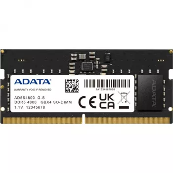SO-DIMM 32 GB DDR5-4800, memoria nera, AD5S480032G-S, Premier