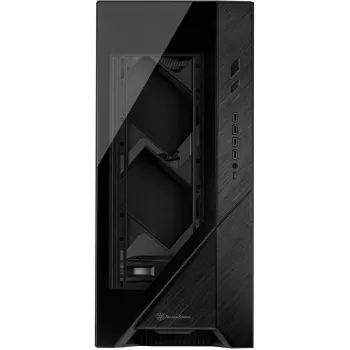 ALTA F2, case Big-Tower nero, vetro temperato