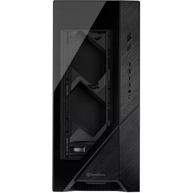 ALTA F2, case Big-Tower nero, vetro temperato