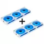 LIAN LI UNI FAN SL-INF 120 ARGB Reverse Blade kit ventole PWM - confezione da 6, bianco