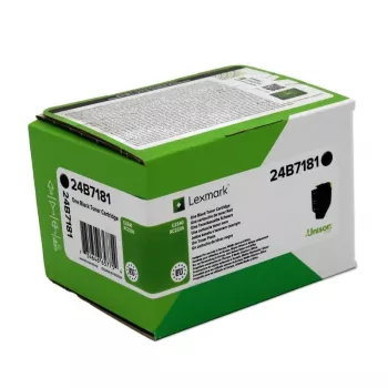 Lexmark 24B7181 cartuccia toner 1 pz. originale nero