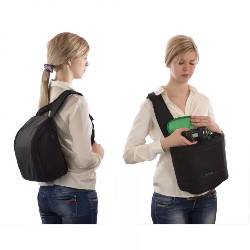 Borsa sling Rivacase 7470 nero
