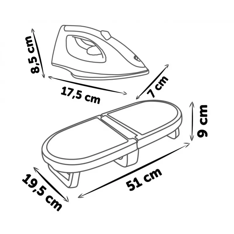 Asse da stiro pieghevole Tefal