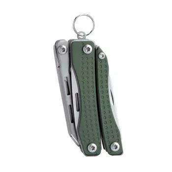 Multitool Nextool NE20050 10-in-1 compatto, verde, 10 utensili, 83 g, chiuso 6,8 cm