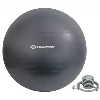 Palla da ginnastica Schildkröt Fitness 960158 85 cm grigia