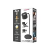 Beper P201UTP304 lampada LED ricaricabile con base magnetica, clip e supporto a parete, 2,3 W, dimmerabile, nera