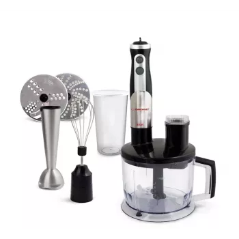 Esperanza EKM004 frullatore a immersione 0,6 L nero, argento, trasparente 800 W