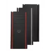 BitFenix Mesh-Stripes per case Shinobi Midi Tower, rosso