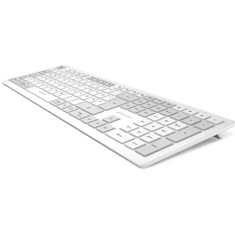 Sharkoon OfficePal K30W bianco layout DE Rubberdome