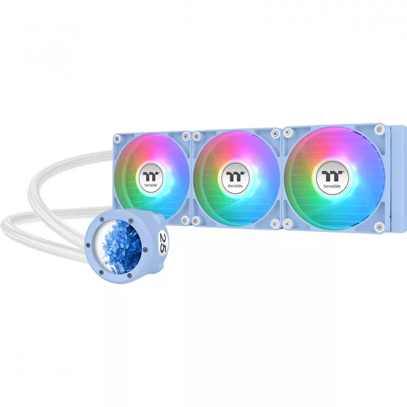 Dissipatore ibrido Thermaltake TH360 V2 Ultra ARGB 12 cm Blu 25,8 Sone