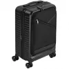 Trolley da cabina Rivacase 8180 Clark ECO – bagaglio a mano, guscio rigido, nero