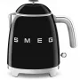 SMEG bollitore (KLF05BLEU) mini 0,8L nero