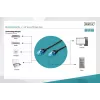 Cavo patch CAT 5e U-UTP 10 m nero