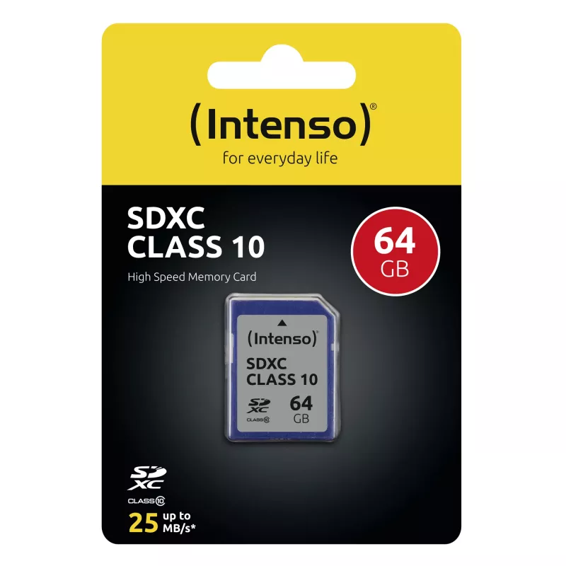 MEMORIA SDXC 64GB C10/3411490 INTENSO