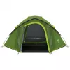 Coleman tenda a cupola Darwin 4 Plus Blackout — tenda tunnel per 4 persone con veranda, verde scuro/verde chiaro