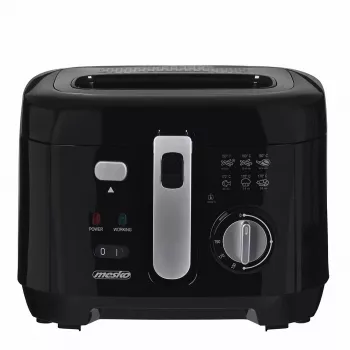 Friggitrice Mesko Home MS 4908 singola 2,5 L 1800 W nero grigio