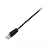 Cavo Ethernet V7 CAT6 UTP 0,5 m nero