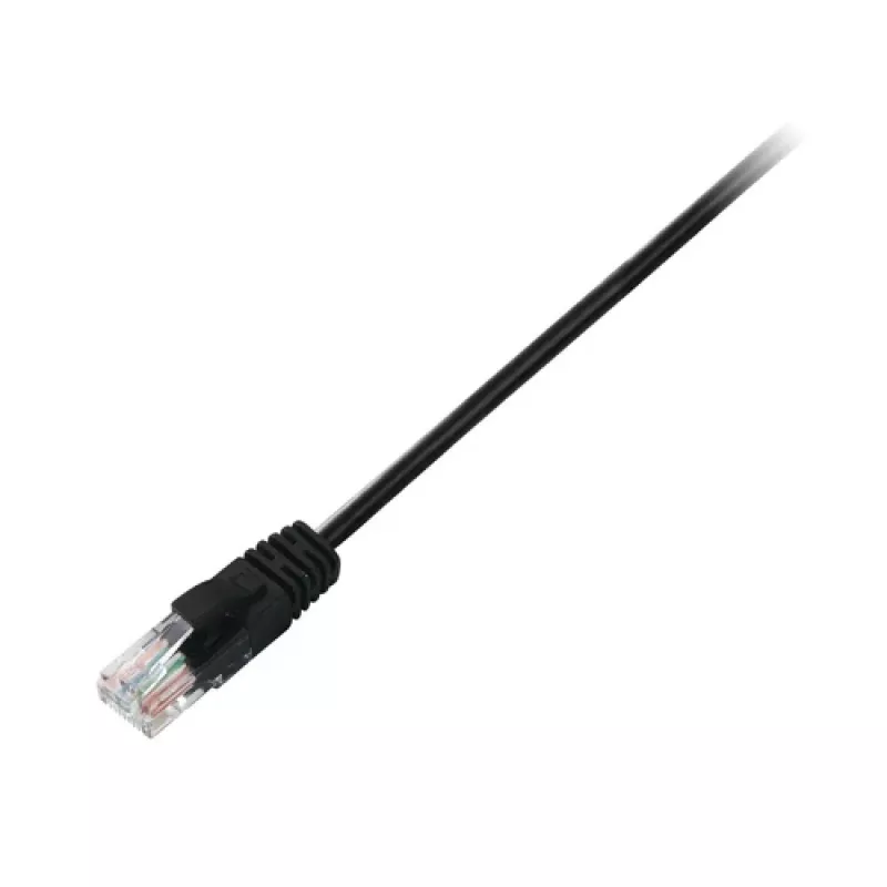 Cavo Ethernet V7 CAT6 UTP 0,5 m nero