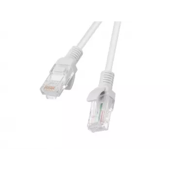Cavo di rete LANBERG PCU5-20CC-0200-S Cat5e U/UTP RJ-45 a RJ-45 2 m grigio, trefoli CCA, 100 MHz