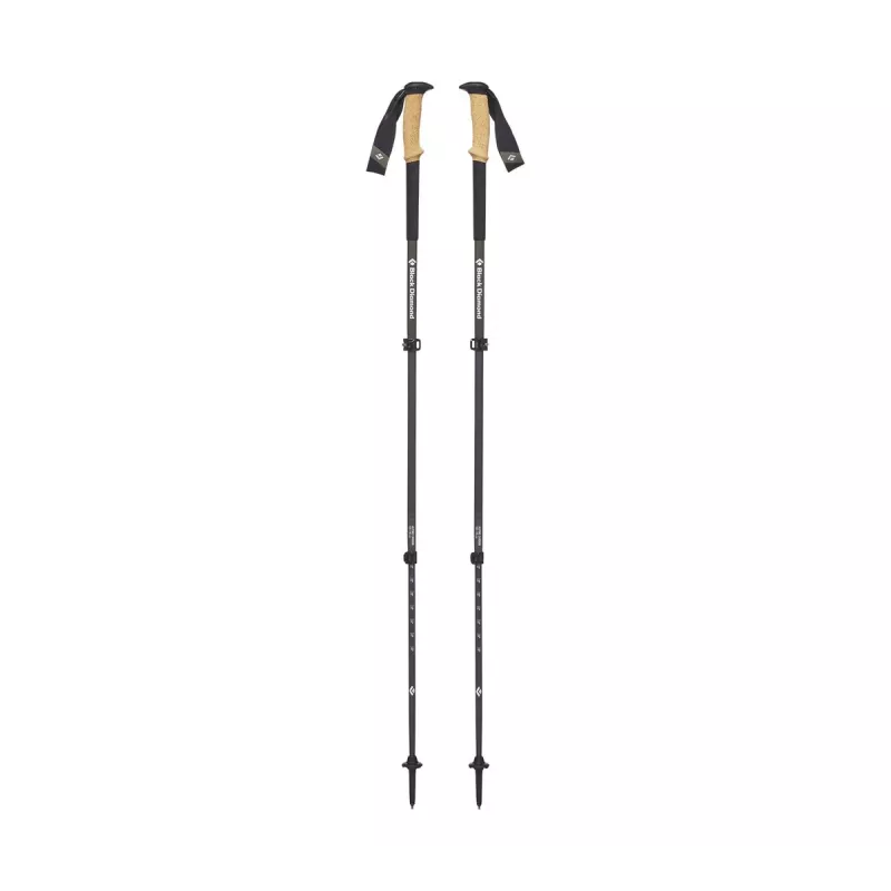 Bastoncino da trekking telescopico Black Diamond Alpine Carbon Cork unisex