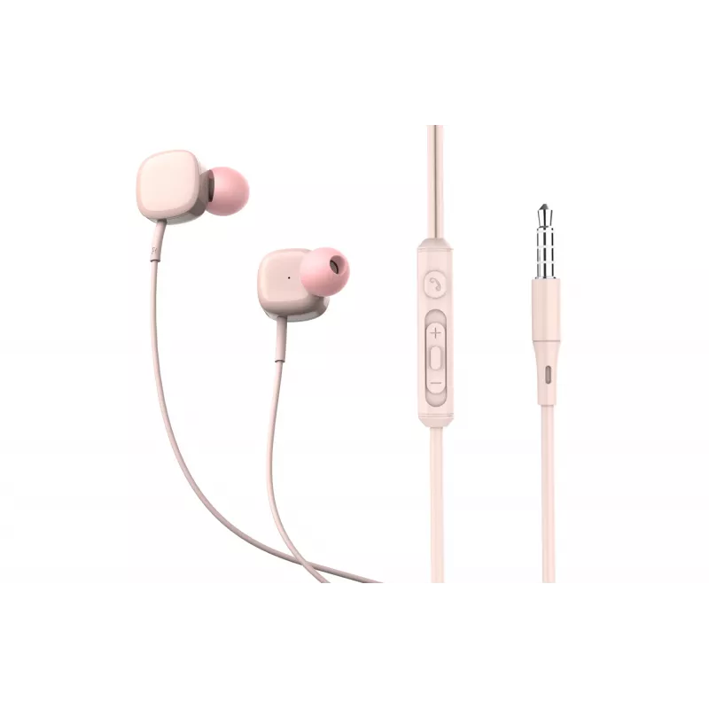 Cuffie con filo Tellur Basic Sigma TLL162381 rosa