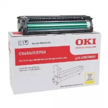 Tamburo originale OKI C5650 C5750 giallo