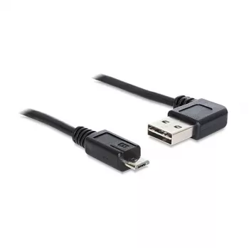 Cavo USB DeLOCK 1 m USB 2.0 A - Micro-B m/m nero