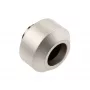 Raccordo per hardtube OPTIMUS per tubi rigidi da 12 mm, finitura nichel satinato