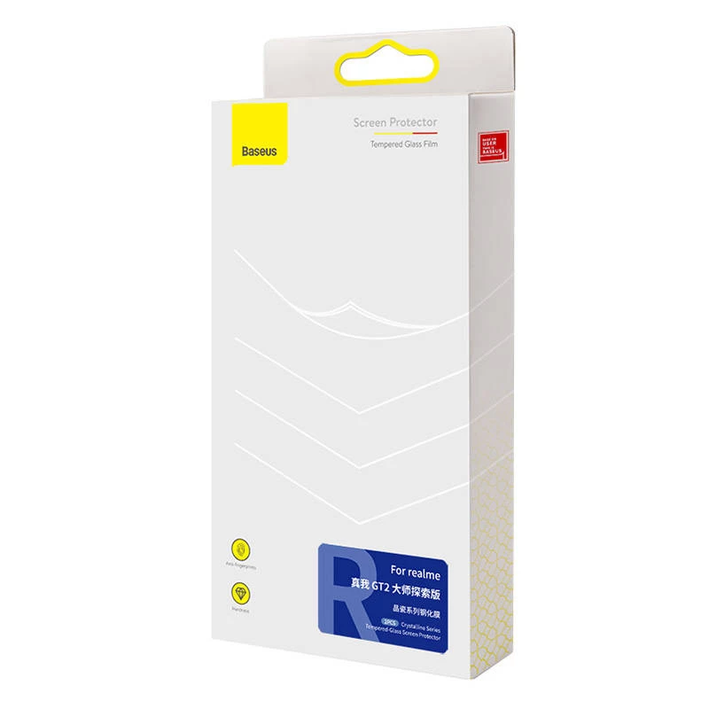 Baseus P6001205B201-05 pellicola in vetro temperato per realme GT2 Master Explorer Edition, oleofobica
