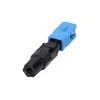 Connettore rapido per fibra ottica Extralink SC/UPC maschio, confezione singola, nero o blu