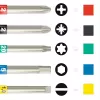 Wera 7515/7 Kraftform Safe-Torque Speed Bicycle 1 05075850001 set di cacciaviti dinamometrici, 7 pezzi, 2-6 Nm, esagonale 1/4", nero/verde