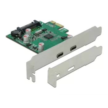 DeLOCK scheda PCI Express x1 su 2 x connettore femmina USB Type-C™
