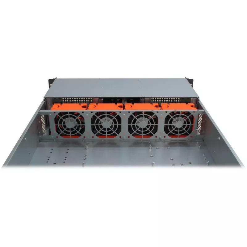 Inter-Tech IPC 2U-20255 - montaggio a rack - 2U - Full AT - senza alimentazione (EPS2U) - USB (88887105)