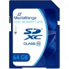 MediaRange - Scheda di memoria flash - 64GB - Class 10 - SDXC - Blu (MR965)