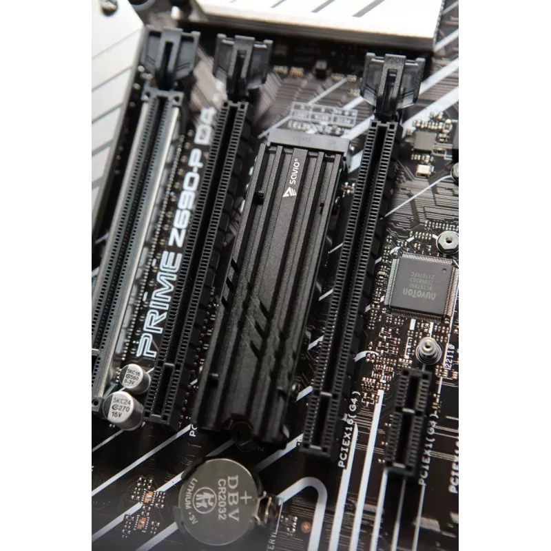 SAVIO AK-60 dissipatore per unità M.2 NVMe 2280, nero