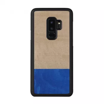 Custodia per smartphone man and wood per Galaxy S9 Plus — nero colombaccio