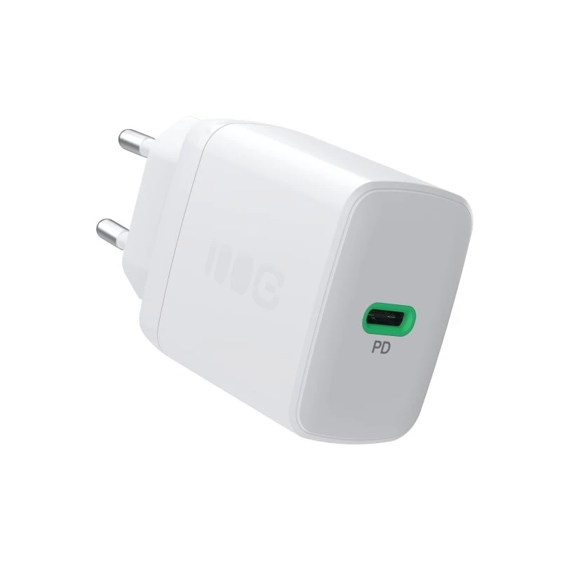 Alimentatore Green Cell PowerSource Solo30 30W bianco — caricabatterie USB-C, potenza in uscita 30 W