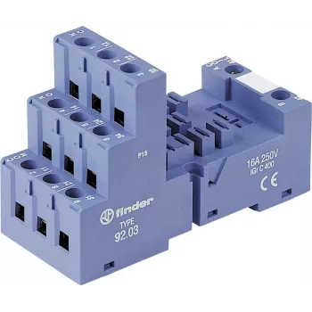 Finder zoccolo relè 1 pz. serie 92.03 serie 62 (92.03)