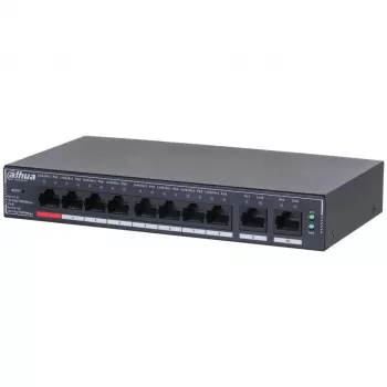 Dahua Technology SG4010P switch di rete managed L2 Gigabit Ethernet (10/100/1000) Power over Ethernet (PoE) nero
