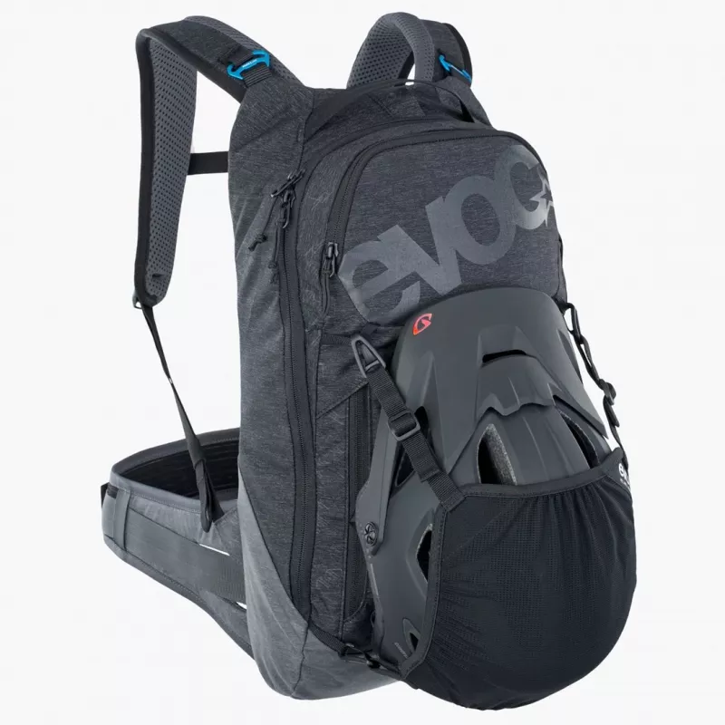 Zaino da bici EVOC Trail Pro 10L Carbon grigio sport