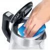 Severin WK 3468 bollitore 1 l 2200 W nero, acciaio inox, trasparente