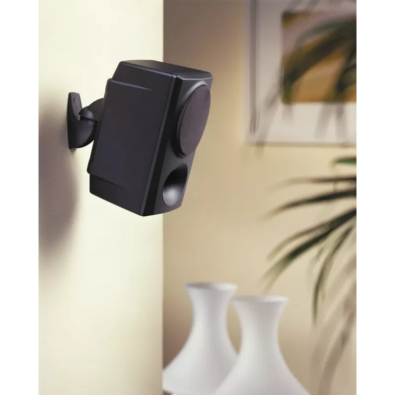 Supporto a parete per diffusori Vogel's VLB500 2 pezzi funzione rotazione-inclinazione nero