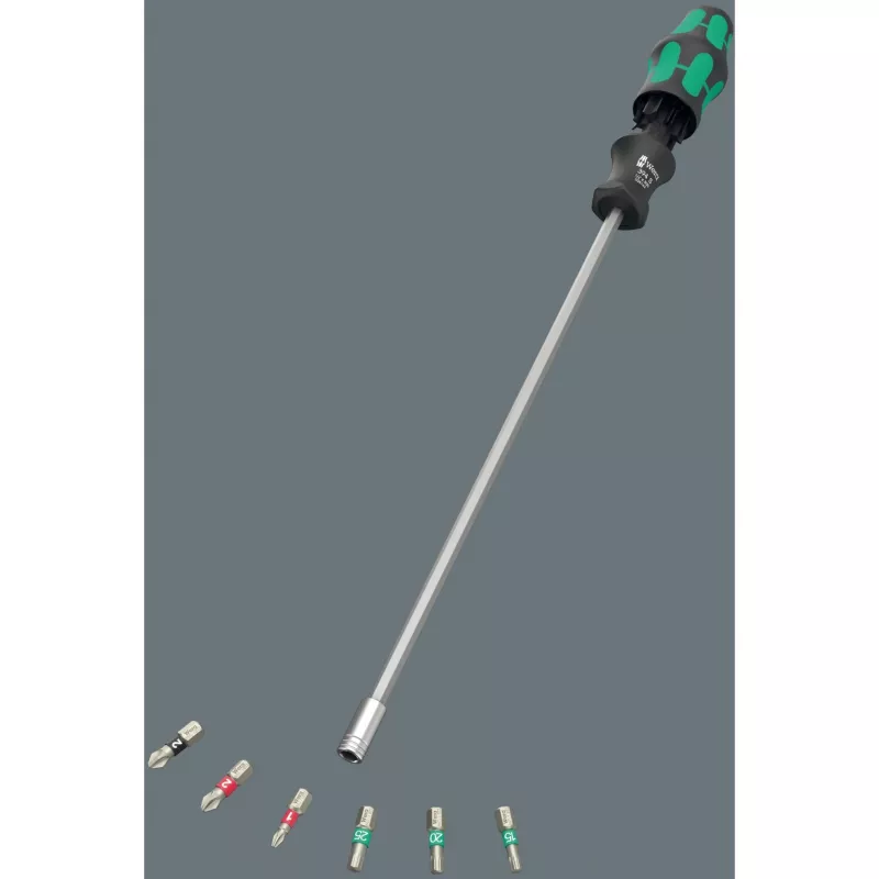 Wera Kraftform Kompakt 27 XL Universal set di 1 cacciavite, 7 pezzi (05051028001)